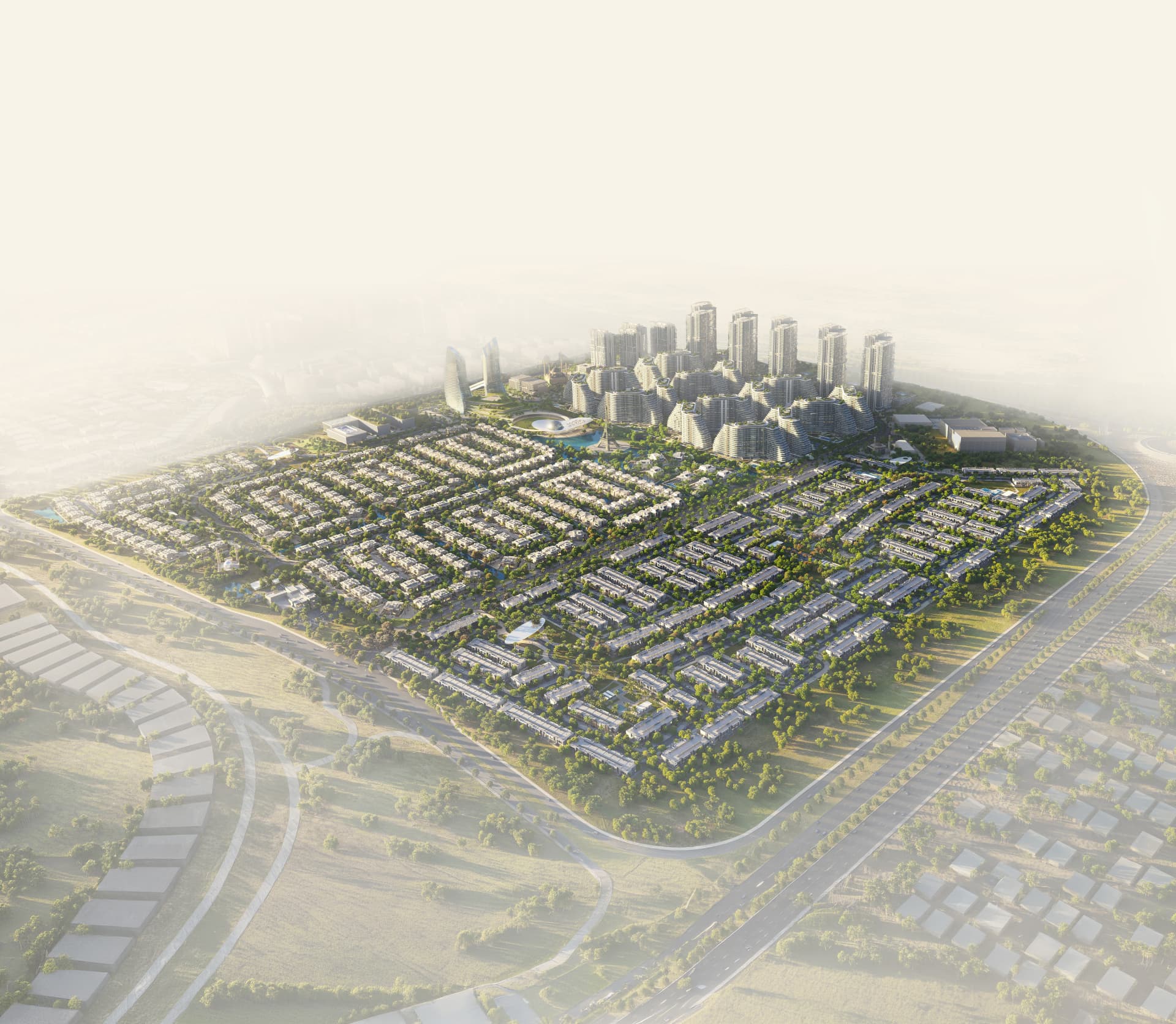 Waada Masterplan overview